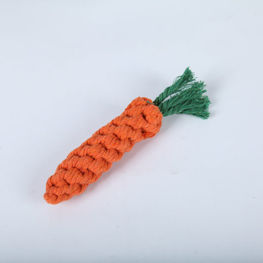 Durable Carrot Shaped Pet Chew Toy